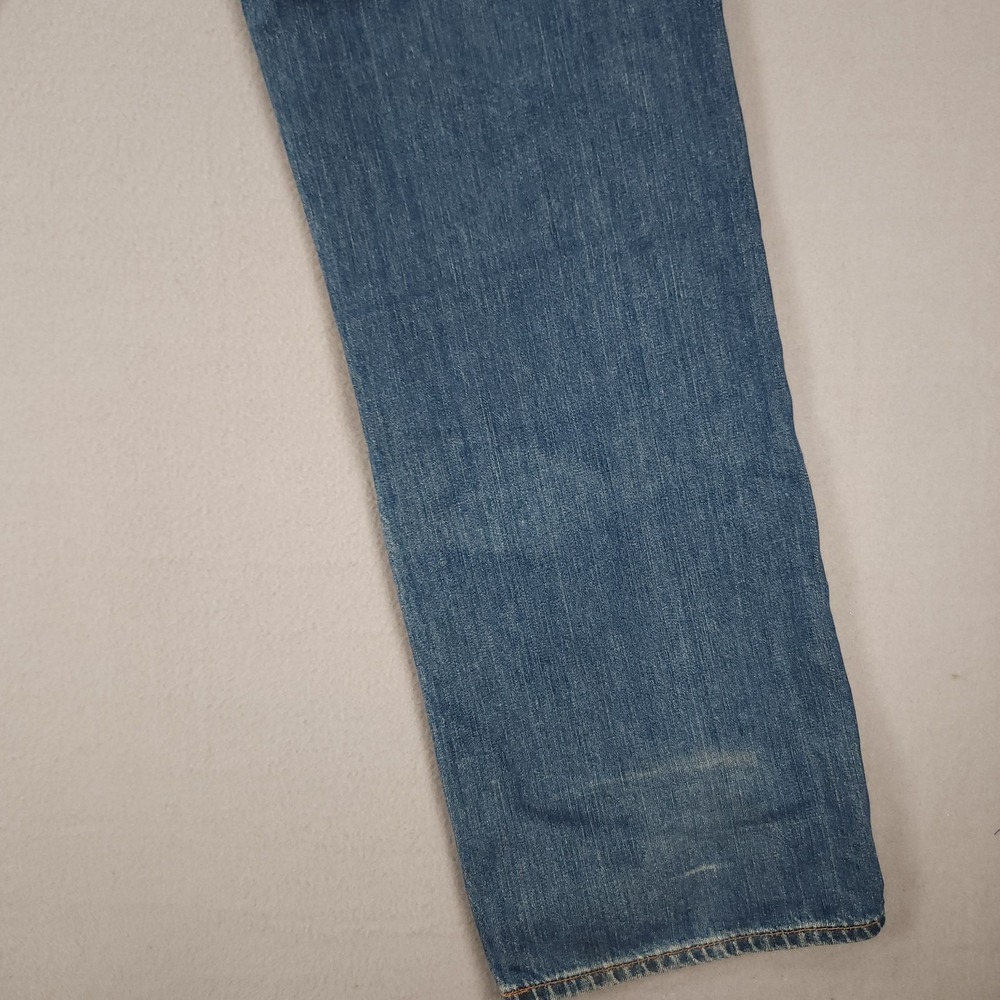 Lucky Brand Jeans Mens 34x34 Bootleg Y2K 100% Cotton Denim Bootcut - Picture 11 of 16